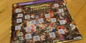 クリスマスカレンダー宝くじ